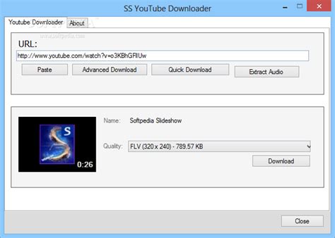 SS Youtube Downloader for Windows .